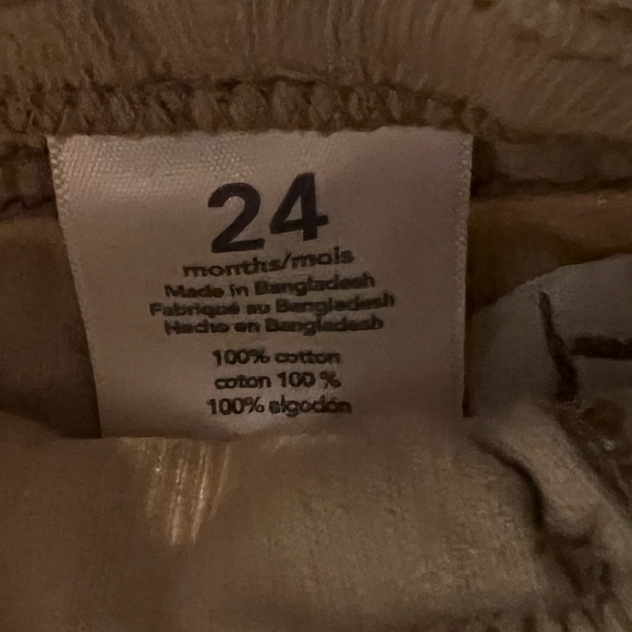 Carter’s boys pull on corduroy pants - Picture 3 of 3